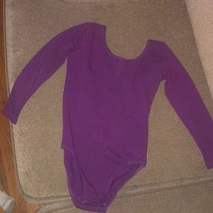 Girls long sleeve leotard